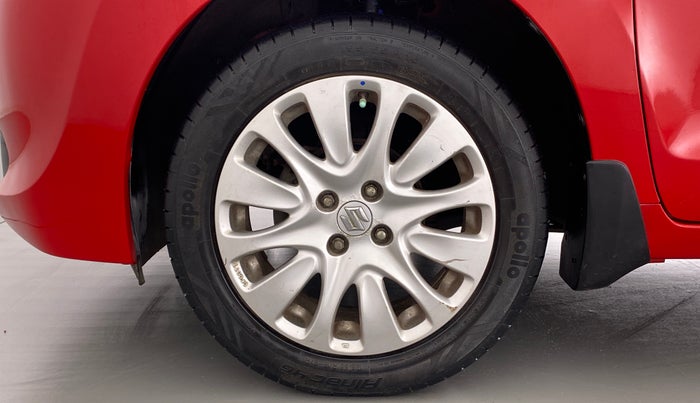 2016 Maruti Baleno ZETA 1.2 K12, Petrol, Manual, 24,848 km, Left Front Wheel