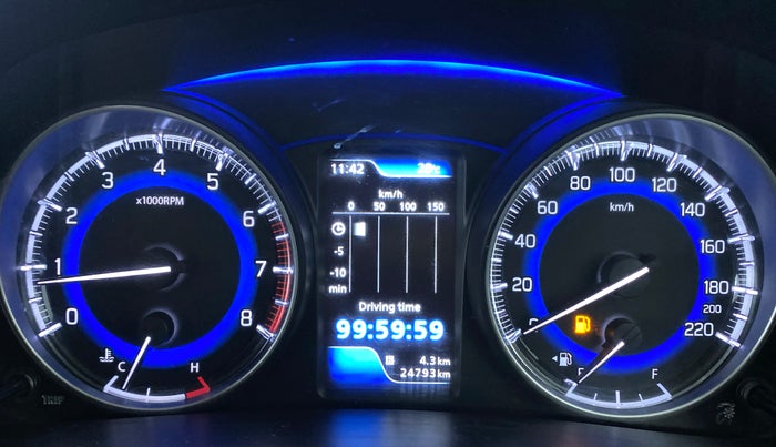 2016 Maruti Baleno ZETA 1.2 K12, Petrol, Manual, 24,848 km, Odometer Image