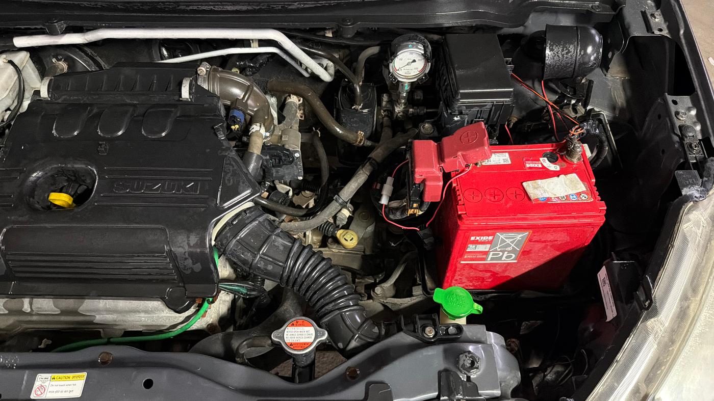 2014 Maruti Celerio VXI CNG, CNG, Manual, 66,646 km, Engine View - Left
