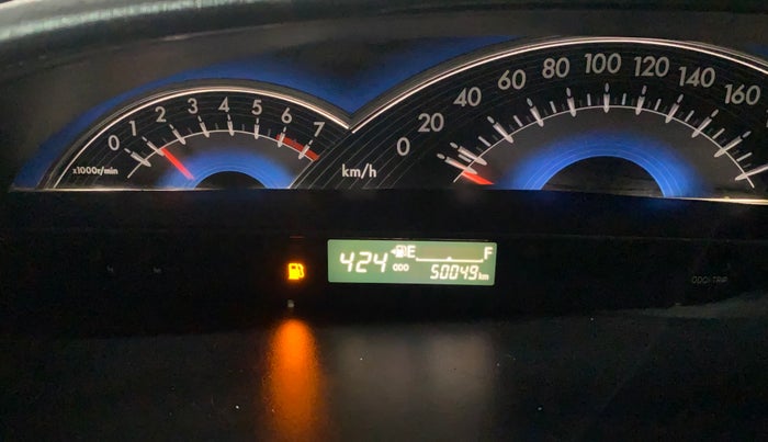 2014 Toyota Etios CROSS 1.2 G, Petrol, Manual, 49,998 km, Odometer Image