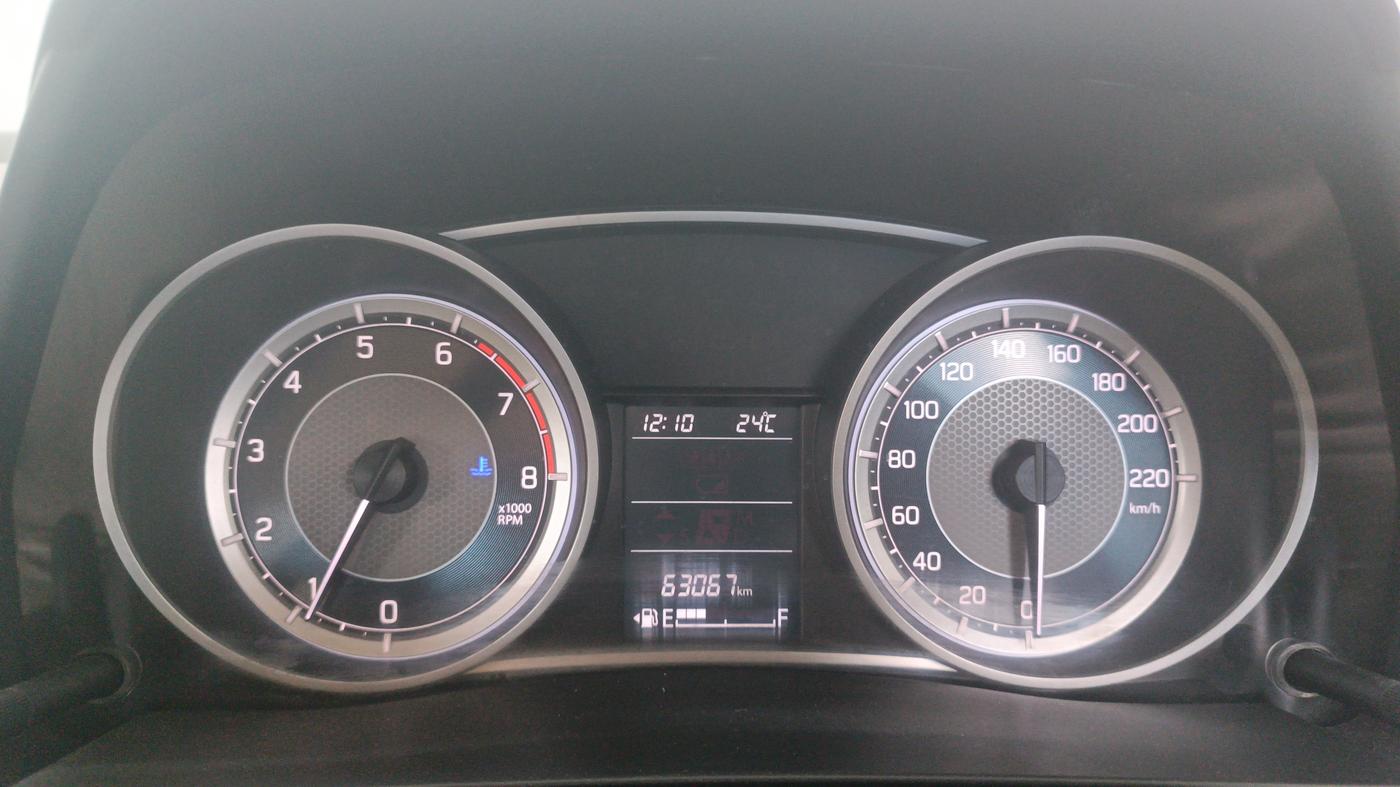 2020 Maruti Dzire ZXI Plus, Petrol, Manual, 63,066 km, Odometer Image