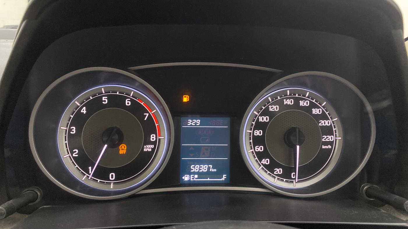 2022 Maruti Dzire VXI, Petrol, Manual, 58,386 km, Odometer Image