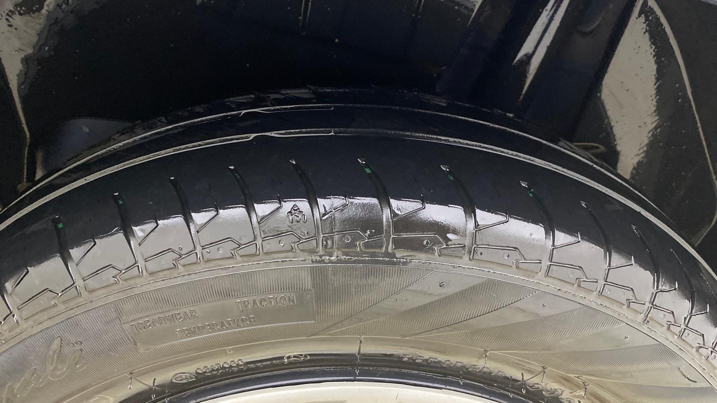 2022 Maruti Dzire VXI, Petrol, Manual, 58,386 km, Left Rear Tyre Tread