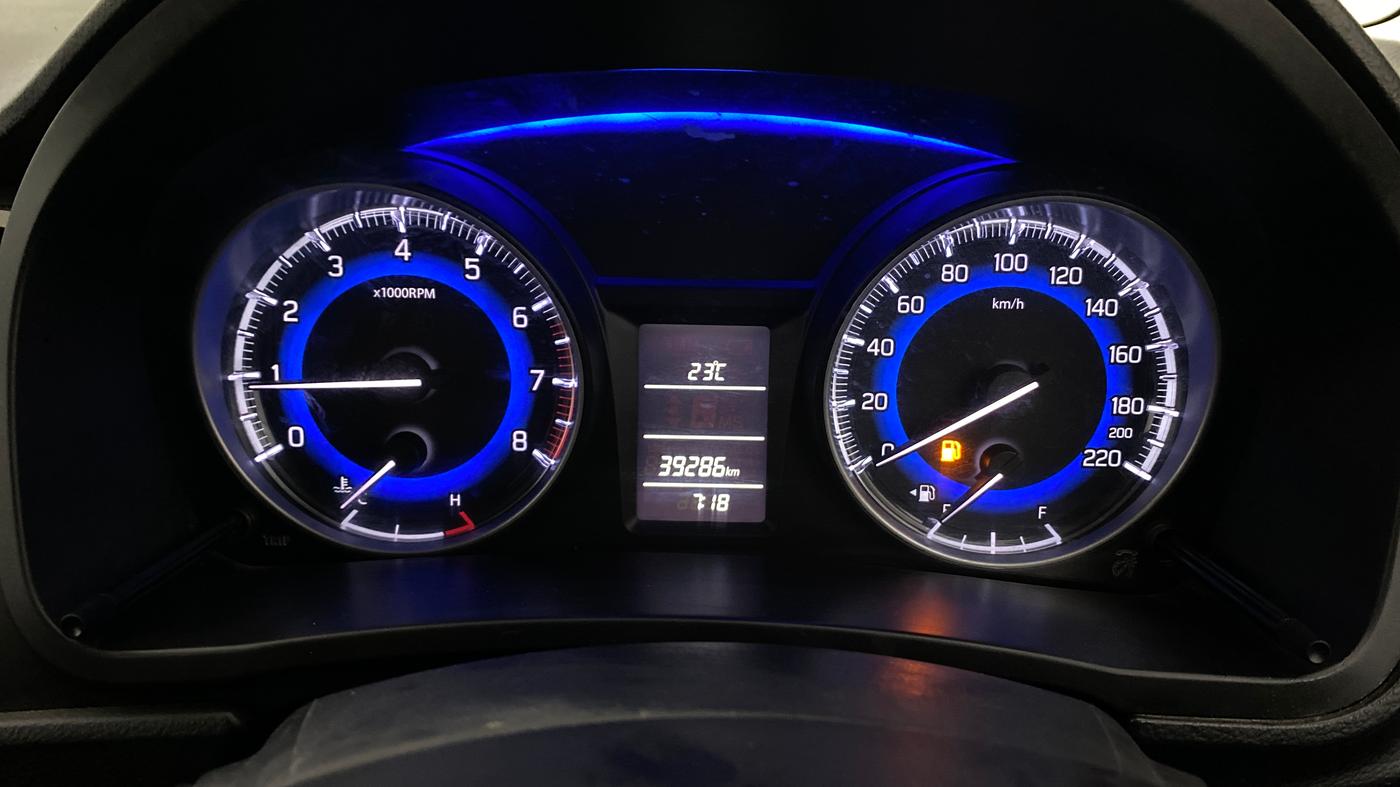 2017 Maruti Baleno DELTA PETROL 1.2, Petrol, Manual, 39,286 km, Odometer Image