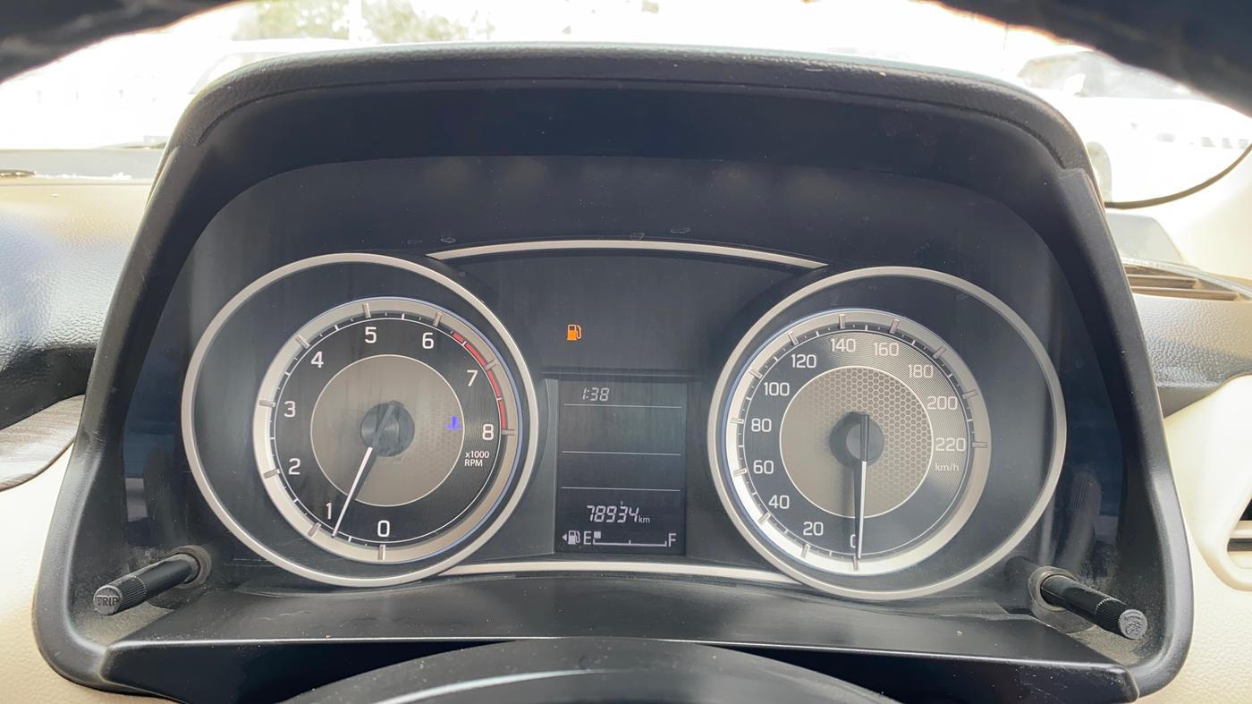 2023 Maruti Dzire VXI, Petrol, Manual, 78,947 km, Odometer Image