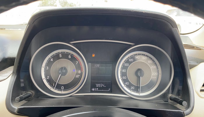 2023 Maruti Dzire VXI, Petrol, Manual, 78,926 km, Odometer Image