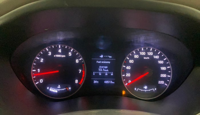 2019 Hyundai Elite i20 ASTA 1.2 (O), Petrol, Manual, 48,469 km, Odometer Image