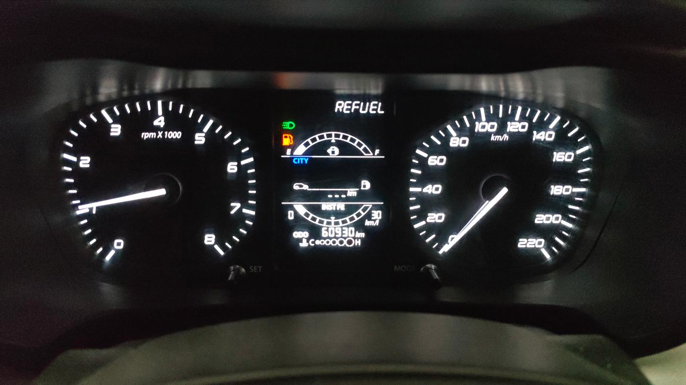 2021 Tata ALTROZ XZ PETROL, Petrol, Manual, 60,930 km, Odometer Image