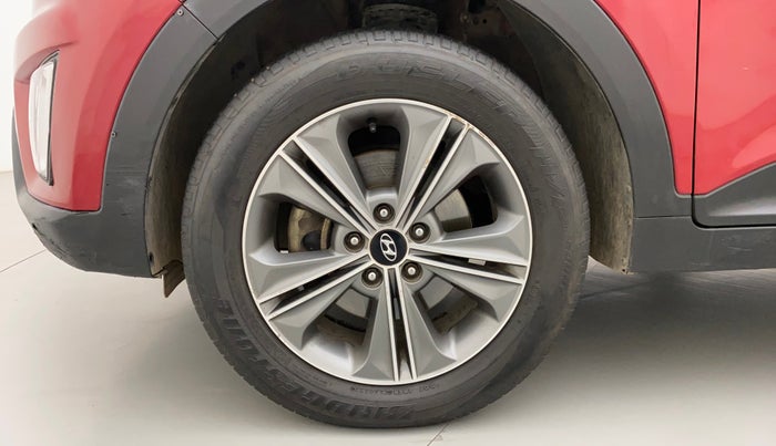 2016 Hyundai Creta SX PLUS AT 1.6 PETROL, Petrol, Automatic, 97,183 km, Left Front Wheel