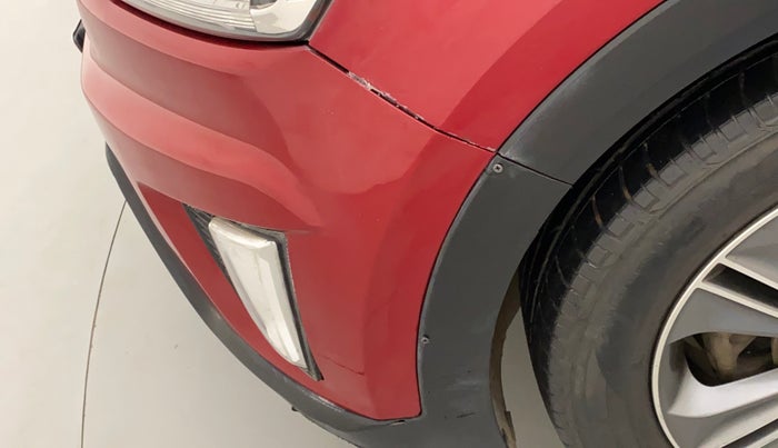 2016 Hyundai Creta SX PLUS AT 1.6 PETROL, Petrol, Automatic, 97,183 km, Front bumper - Bumper cladding minor damage/missing