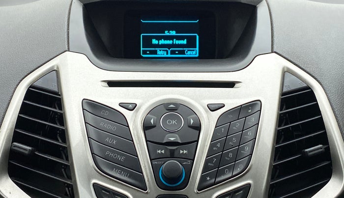 2016 Ford Ecosport 1.5TITANIUM TDCI, Diesel, Manual, 41,283 km, Infotainment System