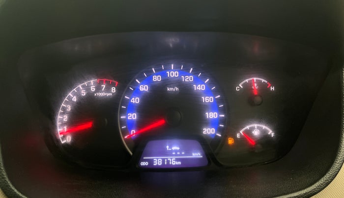 2017 Hyundai Xcent SX 1.2, Petrol, Manual, 38,127 km, Odometer Image