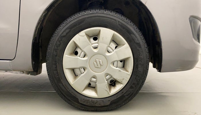 2014 Maruti Wagon R 1.0 LXI CNG, CNG, Manual, 81,229 km, Right Front Wheel