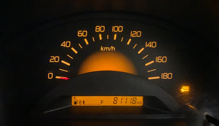 2014 Maruti Wagon R 1.0 LXI CNG, CNG, Manual, 81,229 km, Odometer Image