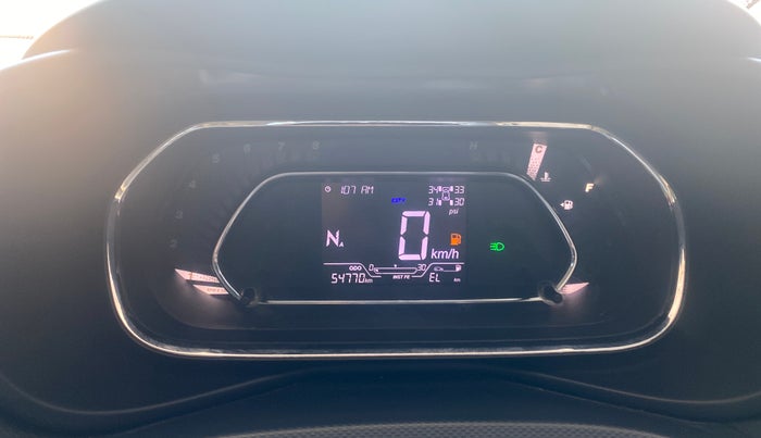 2021 Tata NEXON XZA PLUS SUNROOF PETROL, Petrol, Automatic, 54,732 km, Odometer Image