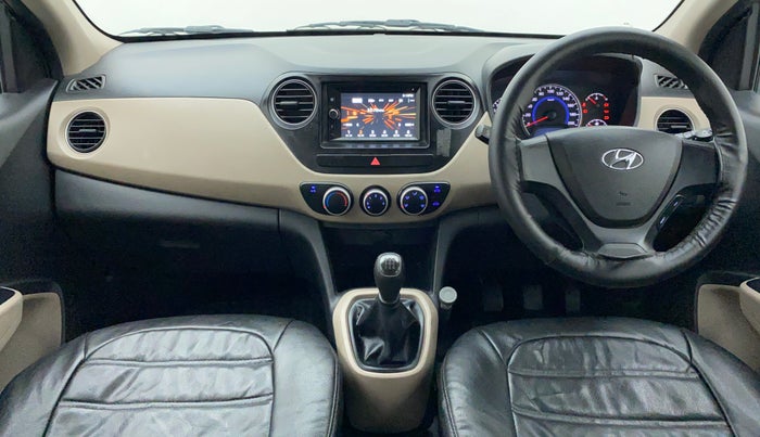 2017 Hyundai Grand i10 MAGNA 1.2 KAPPA VTVT, Petrol, Manual, 64,350 km, Dashboard View