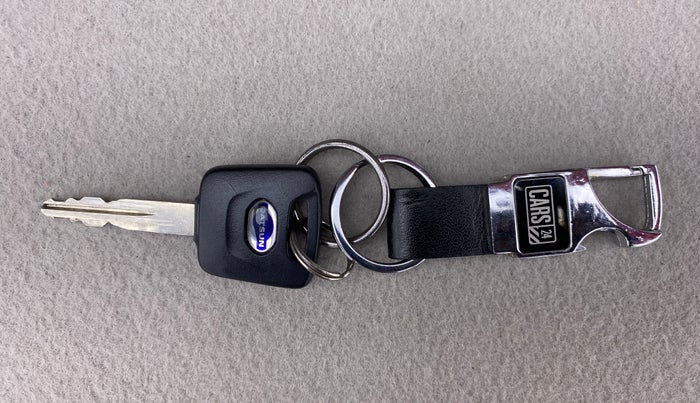 2014 Datsun Go T, Petrol, Manual, 65,470 km, Key Close Up