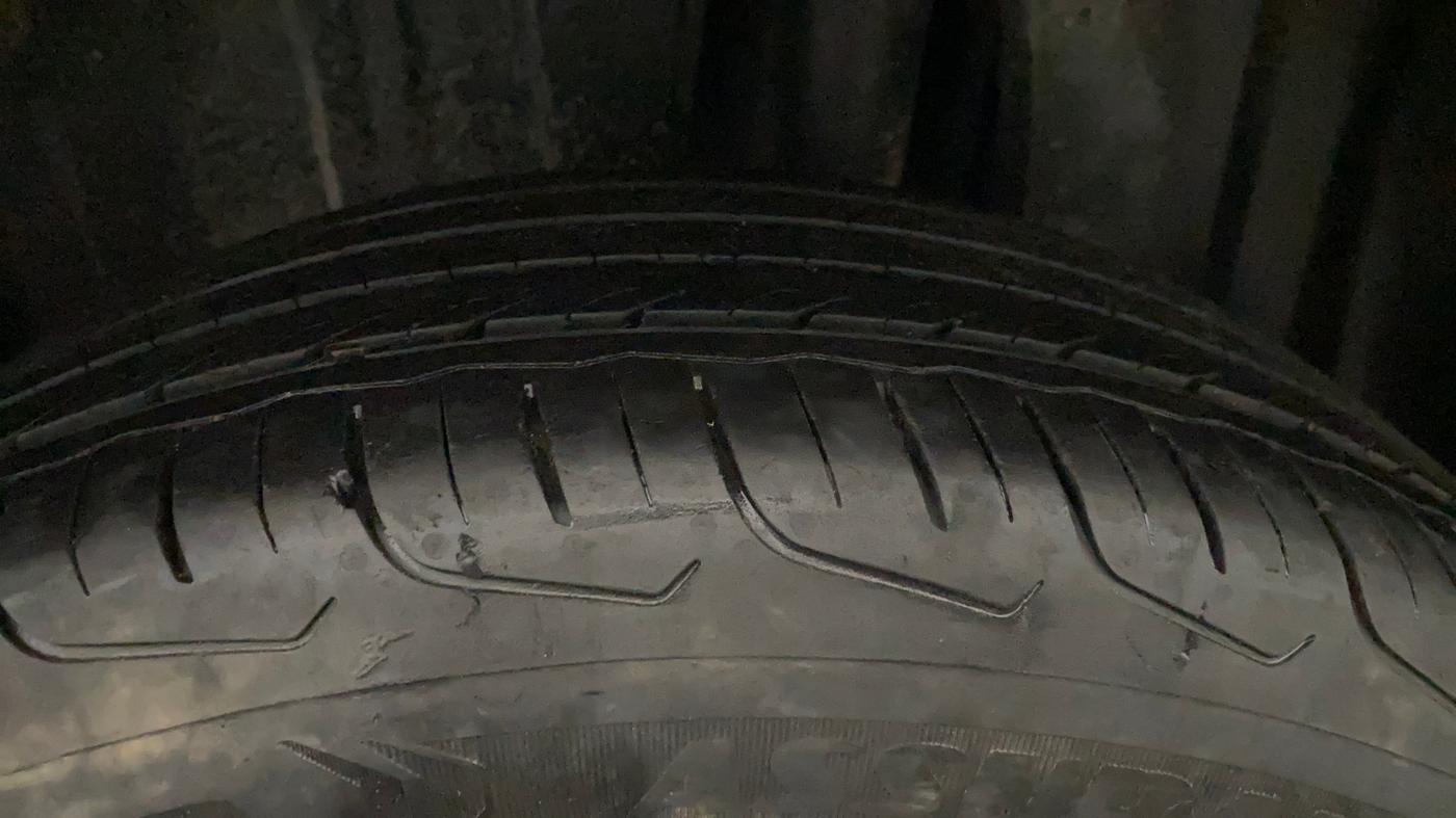 2023 Maruti FRONX SIGMA 1.2 MT, Petrol, Manual, 29,045 km, Left Rear Tyre Tread