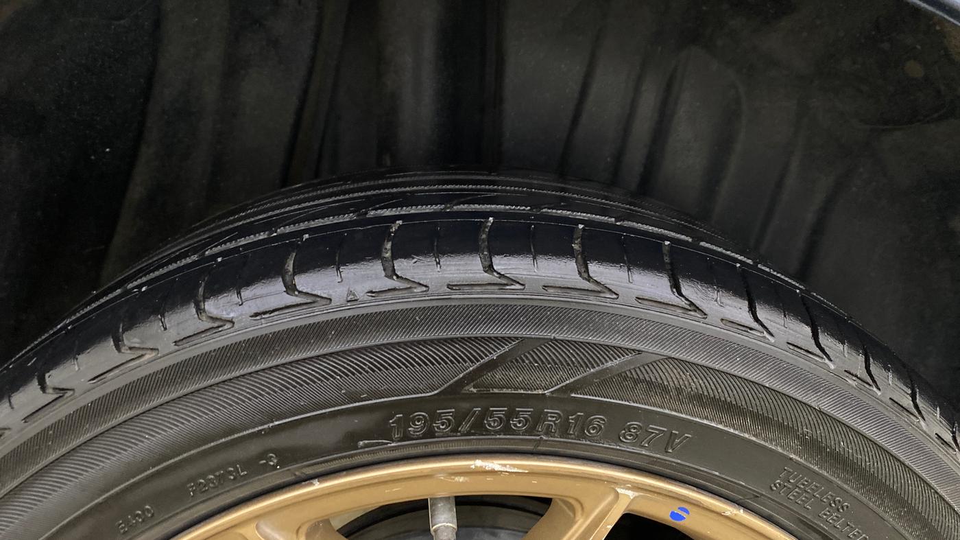 2022 Maruti Baleno ZETA 1.2 AGS, Petrol, Automatic, 55,207 km, Right Rear Tyre Tread