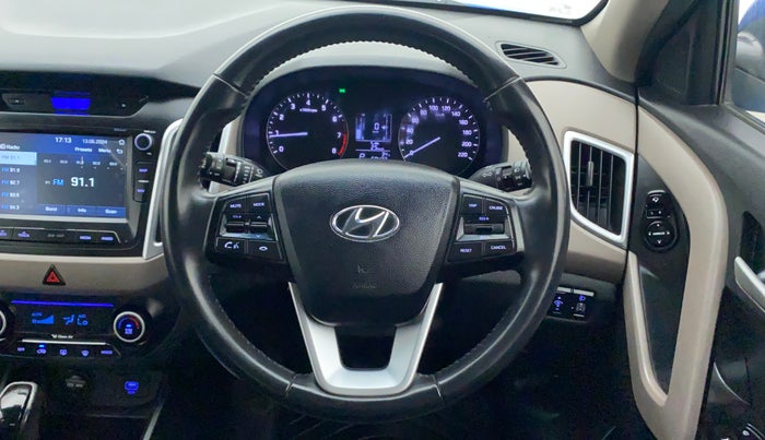 2018 Hyundai Creta SX AT 1.6 PETROL, Petrol, Automatic, 69,729 km, Steering Wheel Close Up