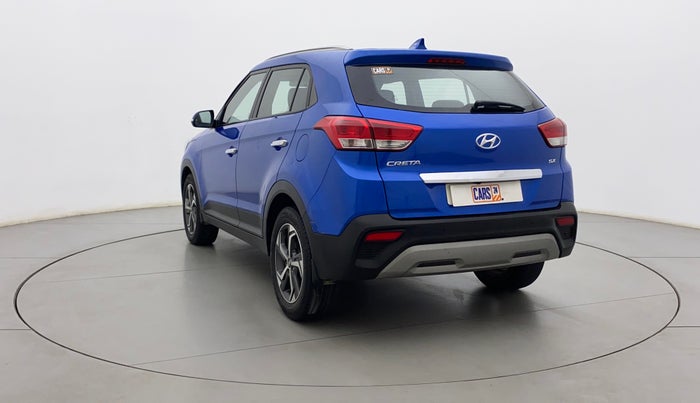 2018 Hyundai Creta SX AT 1.6 PETROL, Petrol, Automatic, 69,729 km, Left Back Diagonal