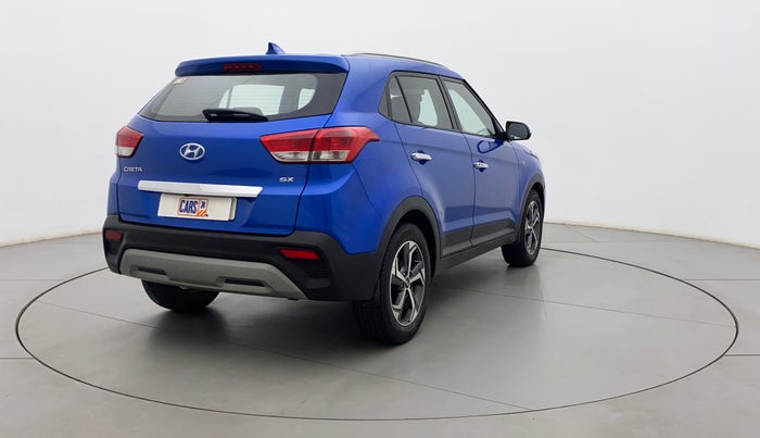 2018 Hyundai Creta SX AT 1.6 PETROL, Petrol, Automatic, 69,729 km, Right Back Diagonal