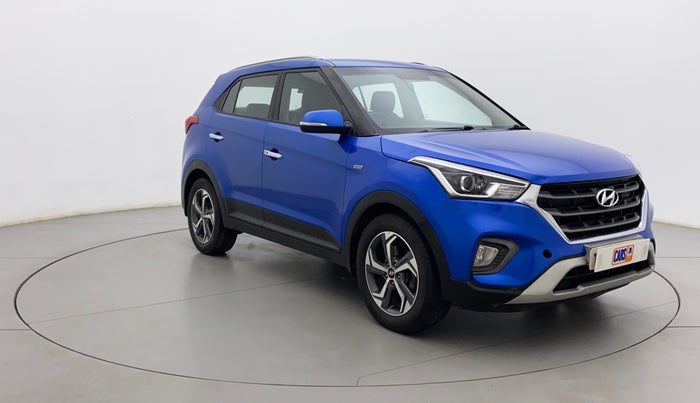 2018 Hyundai Creta SX AT 1.6 PETROL, Petrol, Automatic, 69,729 km, Right Front Diagonal