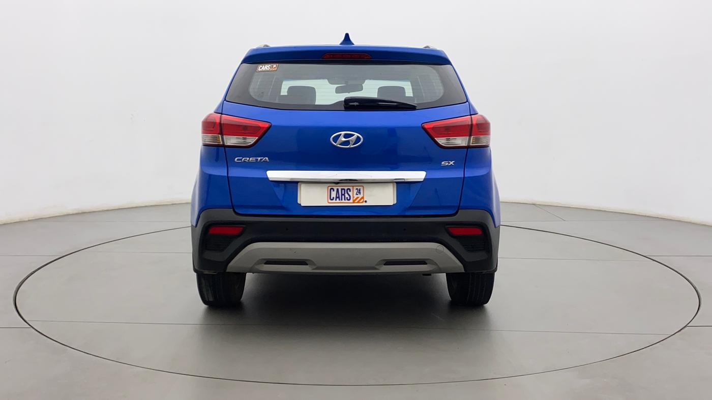 2018 Hyundai Creta SX AT 1.6 PETROL, Petrol, Automatic, 69,729 km, Back/Rear