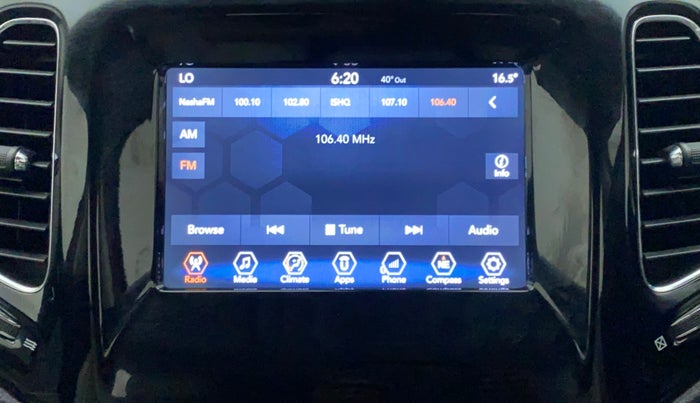 2017 Jeep Compass LIMITED (O) 2.0, Diesel, Manual, 27,094 km, Infotainment System