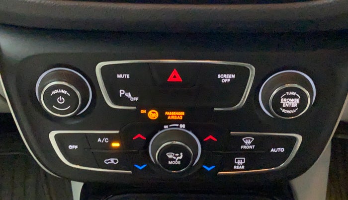 2017 Jeep Compass LIMITED (O) 2.0, Diesel, Manual, 27,094 km, Automatic Climate Control