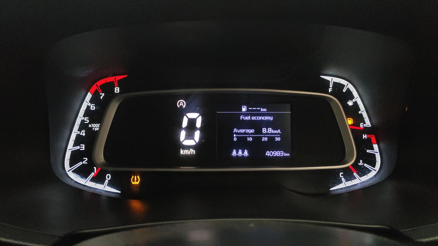 2023 KIA SONET HTK PLUS 1.2, Petrol, Manual, 40,982 km, Odometer Image