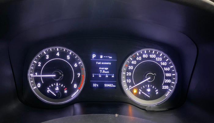 2019 Hyundai VENUE S 1.0 TURBO DCT, Petrol, Automatic, 50,444 km, Odometer Image