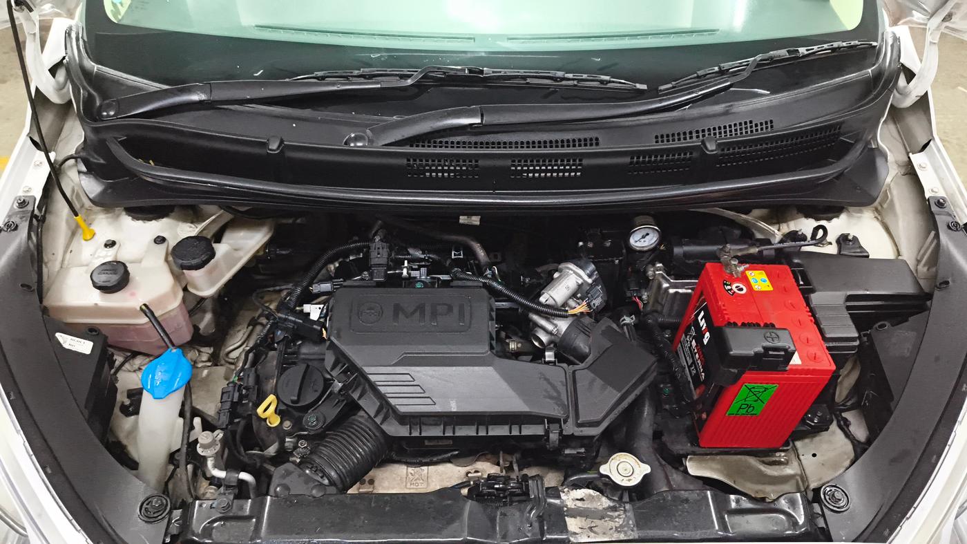 2020 Hyundai NEW SANTRO SPORTZ CNG, CNG, Manual, 93,576 km, Engine View