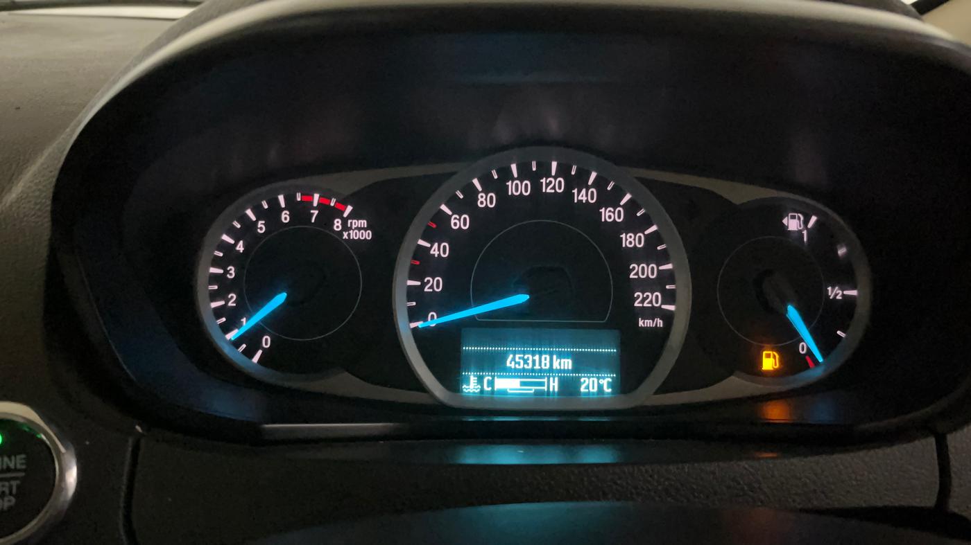 2021 Ford Figo Aspire TITANIUM 1.2 PETROL, Petrol, Manual, 45,310 km, Odometer Image