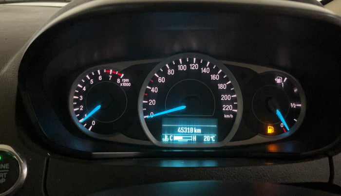 2021 Ford Figo Aspire TITANIUM 1.2 PETROL, Petrol, Manual, 45,310 km, Odometer Image