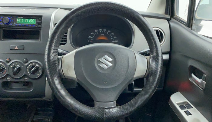 2012 Maruti Wagon R 1.0 LXI CNG, CNG, Manual, 1,06,077 km, Steering Wheel Close Up