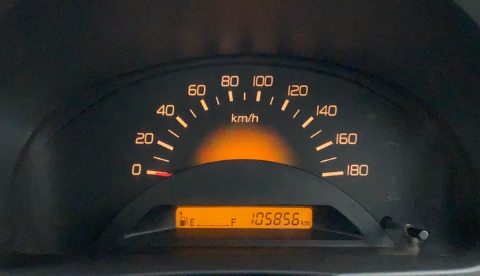 2012 Maruti Wagon R 1.0 LXI CNG, CNG, Manual, 1,06,077 km, Odometer Image