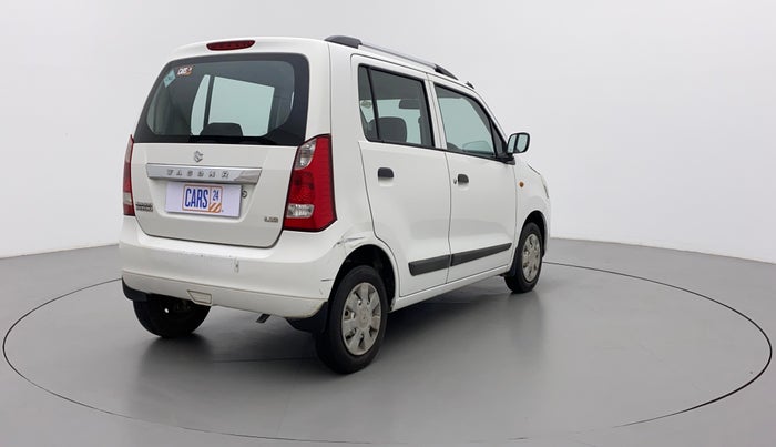 2012 Maruti Wagon R 1.0 LXI CNG, CNG, Manual, 1,06,077 km, Right Back Diagonal