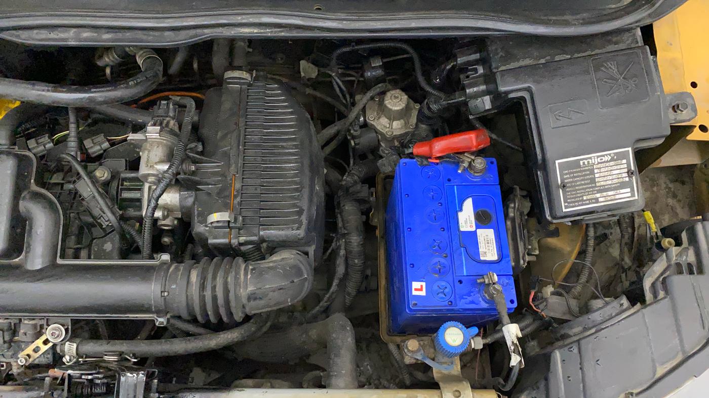 2019 Renault TRIBER RXT, CNG, Manual, 61,353 km, Engine View - Left