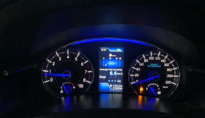 2019 Maruti Ciaz SIGMA 1.5 SHVS MT  PETROL, Petrol, Manual, 31,036 km, Odometer Image