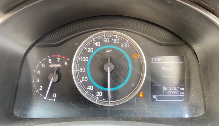 2018 Maruti IGNIS DELTA 1.2, CNG, Manual, 39,817 km, Odometer Image
