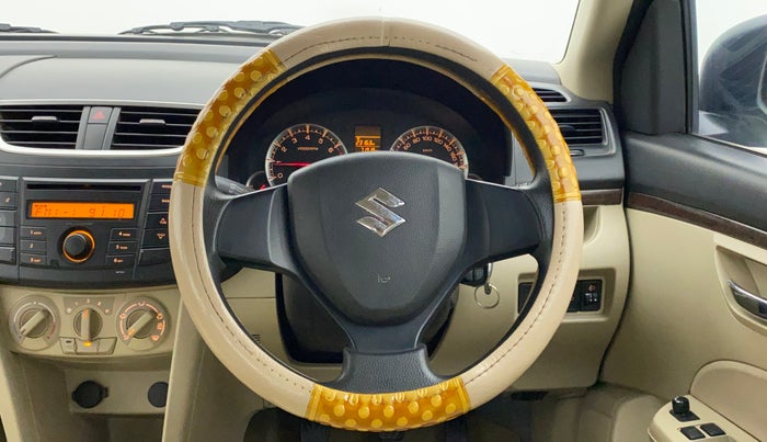 2014 Maruti Swift Dzire VXI, Petrol, Manual, 71,918 km, Steering Wheel Close Up
