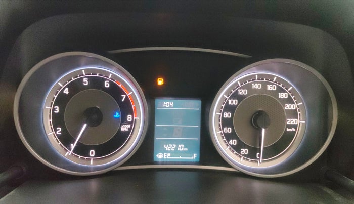 2019 Maruti Dzire VXI, Petrol, Manual, 42,205 km, Odometer Image