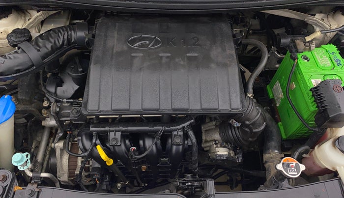 2018 Hyundai Grand i10 SPORTZ 1.2 KAPPA VTVT DUAL TONE, Petrol, Manual, 37,040 km, Engine View