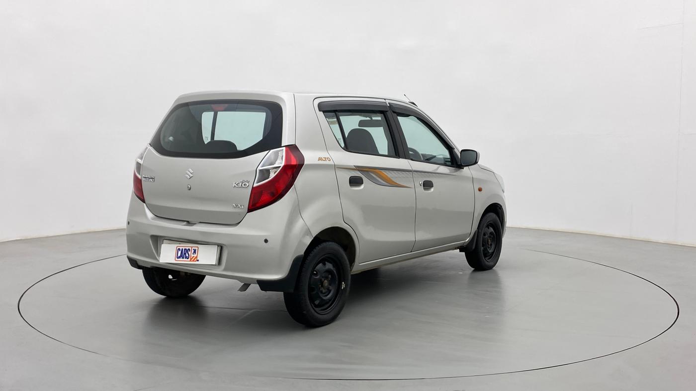 2017 Maruti Alto K10 VXI, Petrol, Manual, 58,552 km, Right Back Diagonal