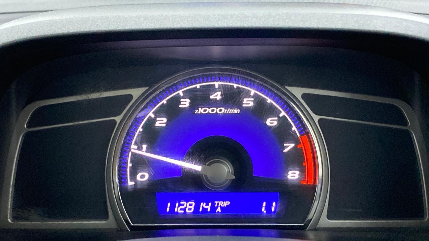 2010 Honda Civic 1.8L I-VTEC V MT, Petrol, Manual, 1,12,814 km, Odometer Image