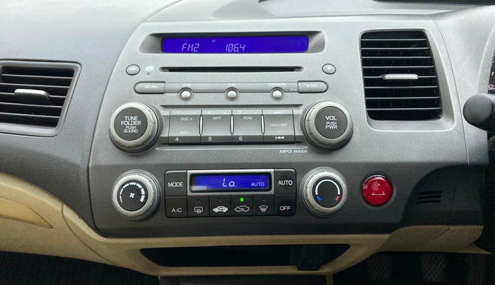 2010 Honda Civic 1.8L I-VTEC V MT, Petrol, Manual, 1,12,814 km, Air Conditioner