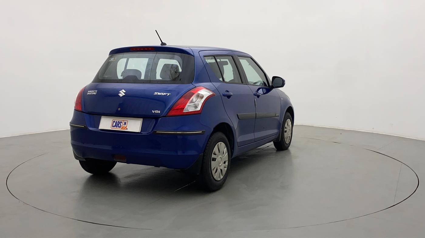 2012 Maruti Swift VDI, Diesel, Manual, 63,847 km, Right Back Diagonal