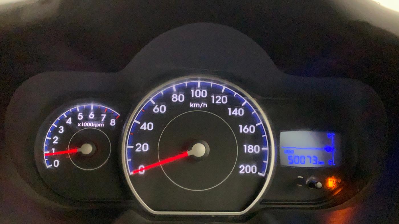 2012 Hyundai i10 SPORTZ 1.2 KAPPA2, Petrol, Manual, 50,093 km, Odometer Image
