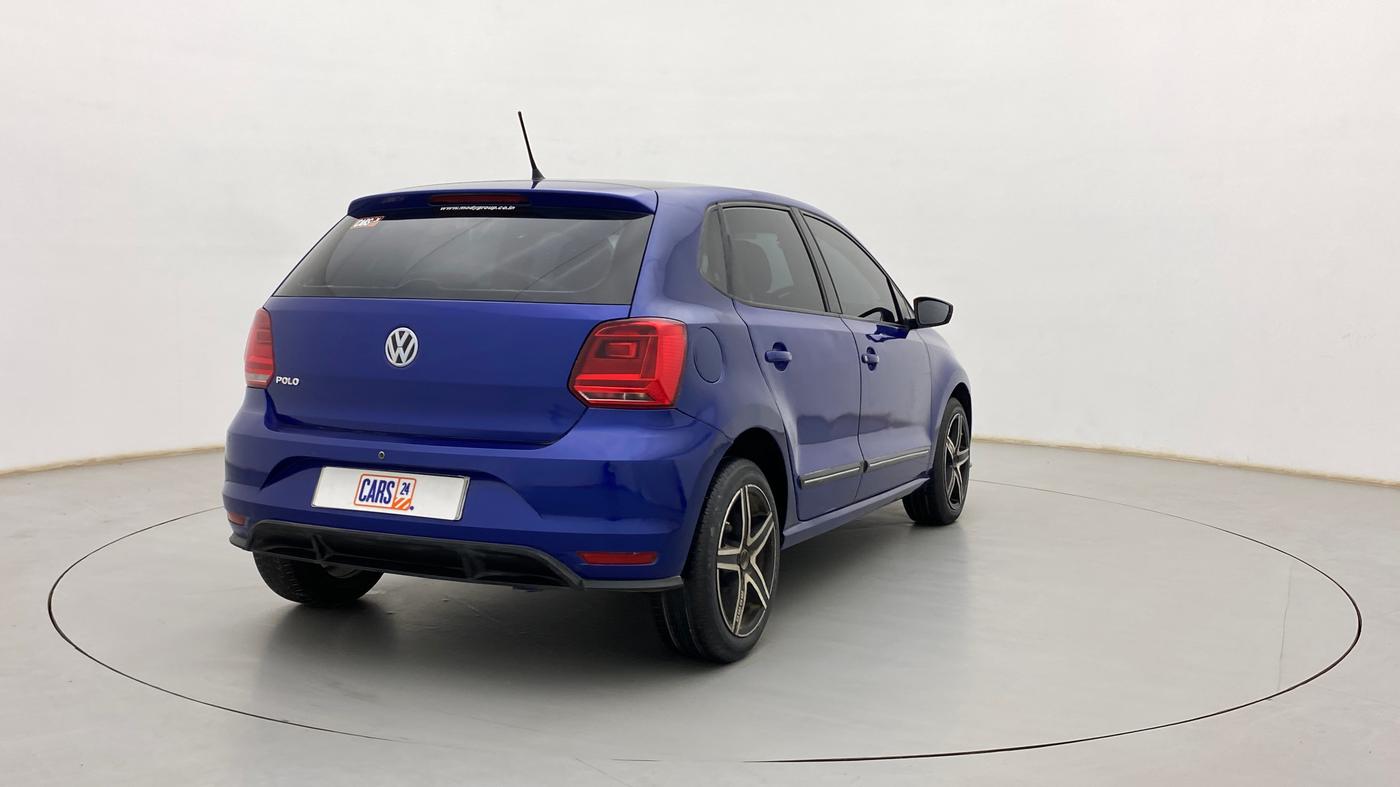 2020 Volkswagen Polo TRENDLINE 1.0L, Petrol, Manual, 54,715 km, Right Back Diagonal